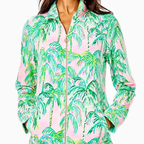 Lilly Pulitzer zip up - Picture 2 of 2